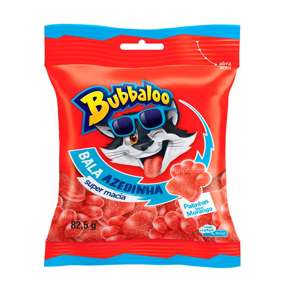 Bubbaloo ganha novas balas veganas