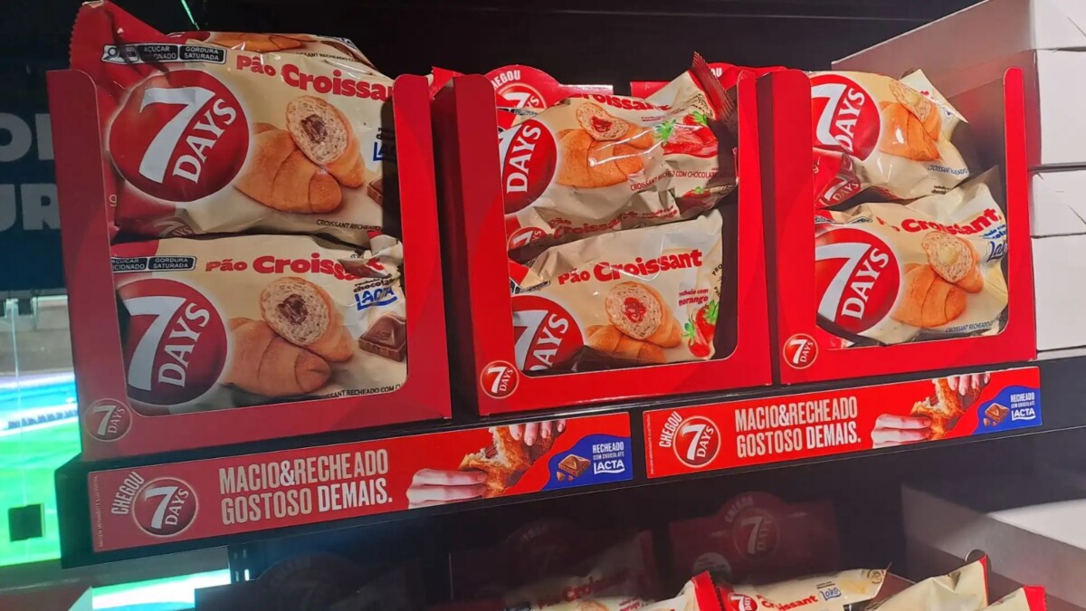 7Days: o novo croissant pronto para comer chega à Vinisul